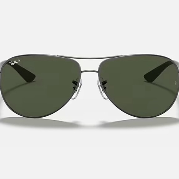 Ray-Ban CARBON FIBRE Sunglasses Green Lens - Picture 5 of 5